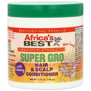 Africa's Best Super Gro Maximum Hair & Scalp Conditioner 5.25 oz.